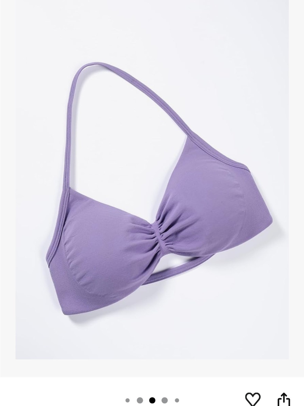 AUROLA Sports Bra Lavender